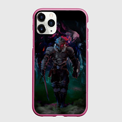 Чехол iPhone 11 Pro матовый Убийца гоблинов - Рыцарь, цвет: 3D-малиновый