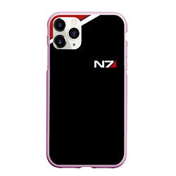 Чехол iPhone 11 Pro матовый MASS EFFECT N7