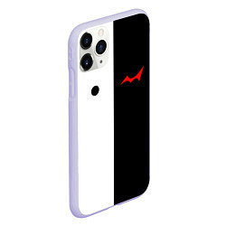 Чехол iPhone 11 Pro матовый MONOKUMA Eyes, цвет: 3D-светло-сиреневый — фото 2