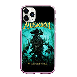 Чехол iPhone 11 Pro матовый Alestorm: Death Pirate, цвет: 3D-розовый