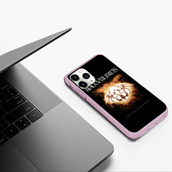 Чехол iPhone 11 Pro матовый Black Veil Brides: Wretched And Divine, цвет: 3D-розовый — фото 2