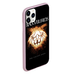 Чехол iPhone 11 Pro матовый Black Veil Brides: Wretched And Divine, цвет: 3D-розовый — фото 2