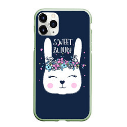 Чехол iPhone 11 Pro матовый Sweet Bunny