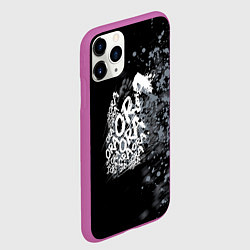 Чехол iPhone 11 Pro матовый JoJo, цвет: 3D-фиолетовый — фото 2