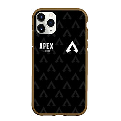 Чехол iPhone 11 Pro матовый Apex Legends: E-Sports, цвет: 3D-коричневый