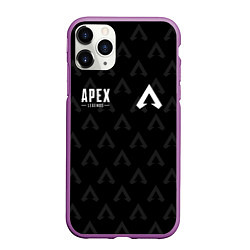 Чехол iPhone 11 Pro матовый Apex Legends: E-Sports, цвет: 3D-фиолетовый