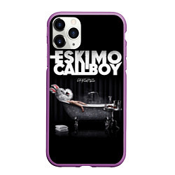 Чехол iPhone 11 Pro матовый Eskimo Callboy: Crystalis, цвет: 3D-фиолетовый