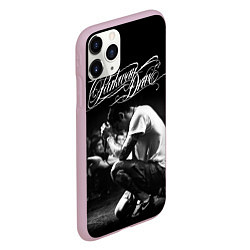 Чехол iPhone 11 Pro матовый Parkway Drive, цвет: 3D-розовый — фото 2