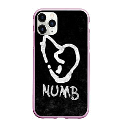 Чехол iPhone 11 Pro матовый XXXTentacion: Numb, цвет: 3D-розовый