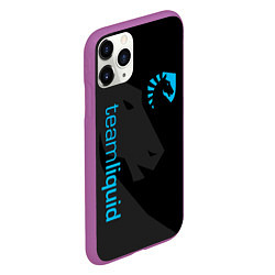 Чехол iPhone 11 Pro матовый TEAM LIQUID, цвет: 3D-фиолетовый — фото 2