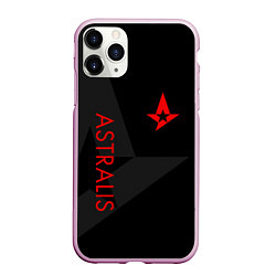 Чехол iPhone 11 Pro матовый Astralis: Dark Style, цвет: 3D-розовый