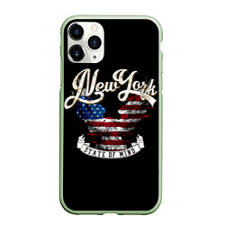 Чехол iPhone 11 Pro матовый New York, state of mind