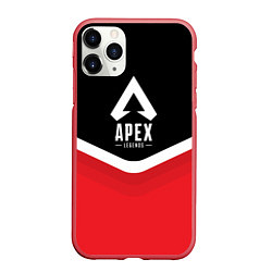 Чехол iPhone 11 Pro матовый Apex Legends: Uniform, цвет: 3D-красный