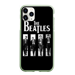 Чехол iPhone 11 Pro матовый The Beatles: Black Side