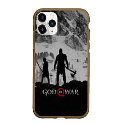 Чехол iPhone 11 Pro матовый God of War: Grey Day