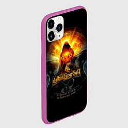 Чехол iPhone 11 Pro матовый Blind Guardian: Guide to Space, цвет: 3D-фиолетовый — фото 2