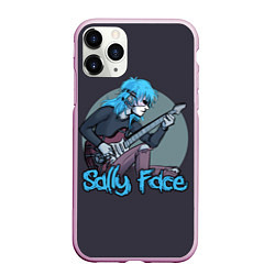 Чехол iPhone 11 Pro матовый Sally Face: Rock, цвет: 3D-розовый