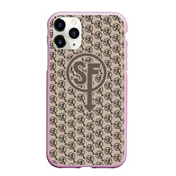 Чехол iPhone 11 Pro матовый Sally Face: Gold SF, цвет: 3D-розовый