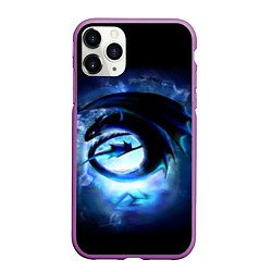 Чехол iPhone 11 Pro матовый Night Fury