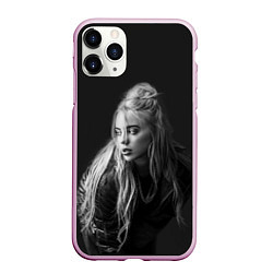 Чехол iPhone 11 Pro матовый Billie Eilish: Black Fashion