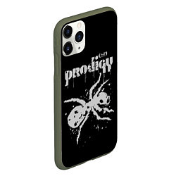 Чехол iPhone 11 Pro матовый The Prodigy The Ant, цвет: 3D-темно-зеленый — фото 2