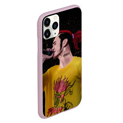 Чехол iPhone 11 Pro матовый Gone Fludd art 3, цвет: 3D-розовый — фото 2