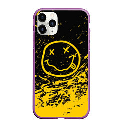 Чехол iPhone 11 Pro матовый NIRVANA, цвет: 3D-фиолетовый