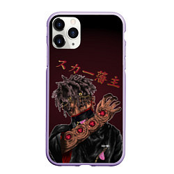 Чехол iPhone 11 Pro матовый SCARLXRD: Dark Man, цвет: 3D-светло-сиреневый