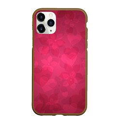 Чехол iPhone 11 Pro матовый Любовь и счастье
