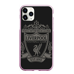 Чехол iPhone 11 Pro матовый Liverpool - Classic Est 1892