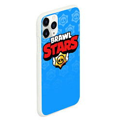 Чехол iPhone 11 Pro матовый Brawl Stars, цвет: 3D-белый — фото 2