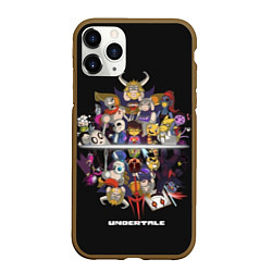 Чехол iPhone 11 Pro матовый Undertale