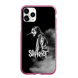 Чехол iPhone 11 Pro матовый Slipknot: Shadow Smoke