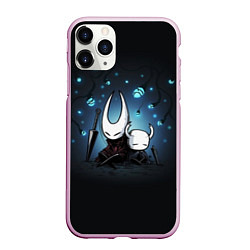 Чехол iPhone 11 Pro матовый Hollow Knight, цвет: 3D-розовый