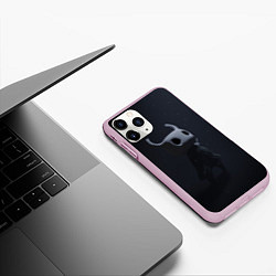 Чехол iPhone 11 Pro матовый Hollow Knight, цвет: 3D-розовый — фото 2