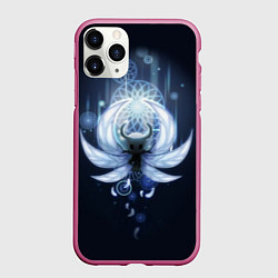 Чехол iPhone 11 Pro матовый Hollow Knight, цвет: 3D-малиновый