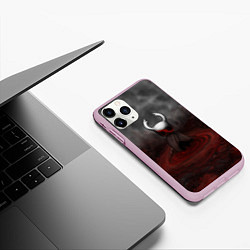 Чехол iPhone 11 Pro матовый Hollow Knight, цвет: 3D-розовый — фото 2