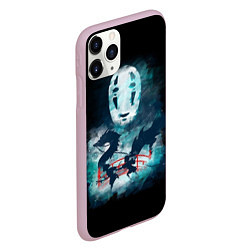 Чехол iPhone 11 Pro матовый Бог быстрой янтарной реки, цвет: 3D-розовый — фото 2