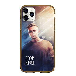 Чехол iPhone 11 Pro матовый Егор Крид: Слеза