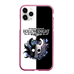 Чехол iPhone 11 Pro матовый Hollow Knight Black & White