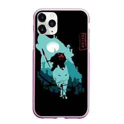 Чехол iPhone 11 Pro матовый Princess Mononoke, цвет: 3D-розовый