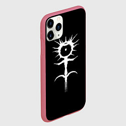 Чехол iPhone 11 Pro матовый GHOSTEMANE, цвет: 3D-малиновый — фото 2