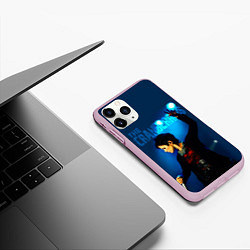 Чехол iPhone 11 Pro матовый The Cranberries, цвет: 3D-розовый — фото 2