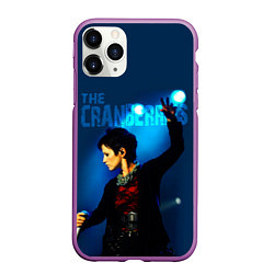 Чехол iPhone 11 Pro матовый The Cranberries, цвет: 3D-фиолетовый