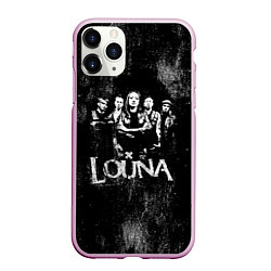 Чехол iPhone 11 Pro матовый Louna, цвет: 3D-розовый