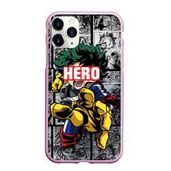 Чехол iPhone 11 Pro матовый Deku Плашка переносная, цвет: 3D-розовый