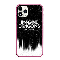 Чехол iPhone 11 Pro матовый IMAGINE DRAGONS