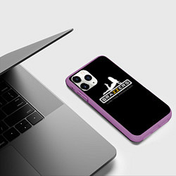 Чехол iPhone 11 Pro матовый Brazzers casting producer, цвет: 3D-фиолетовый — фото 2