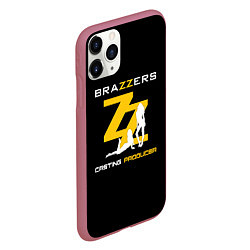 Чехол iPhone 11 Pro матовый Brazzers Casting-producer, цвет: 3D-малиновый — фото 2