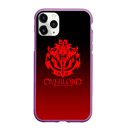 Чехол iPhone 11 Pro матовый OVERLORD, цвет: 3D-фиолетовый